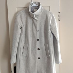 J. Crew Funnel Neck Coat